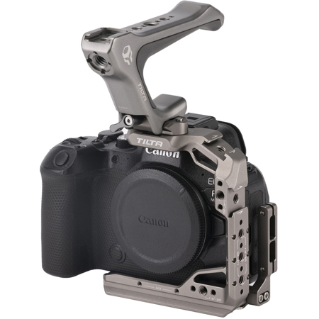 Tilta Half Camera Cage Lightweight Kit for Canon R6 Mark II Titanium Gray